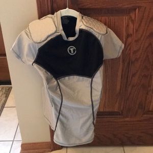 Youth padded football undershirt